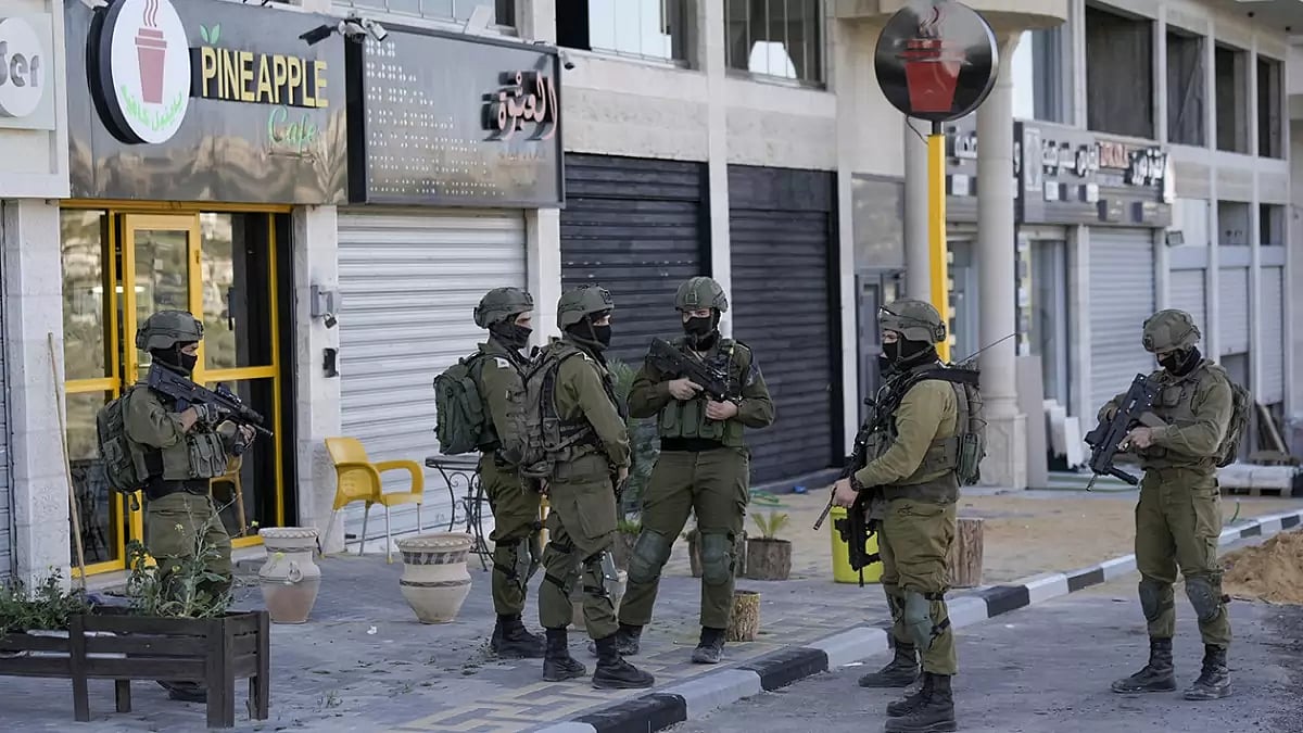Israeli forces in Gaza