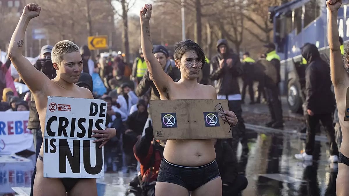 Netherlands Climate Protest