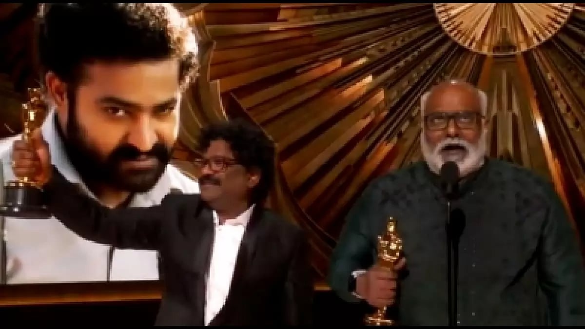 Oscars 2023: Keeravani floors audience with his version of 'Top of the World'