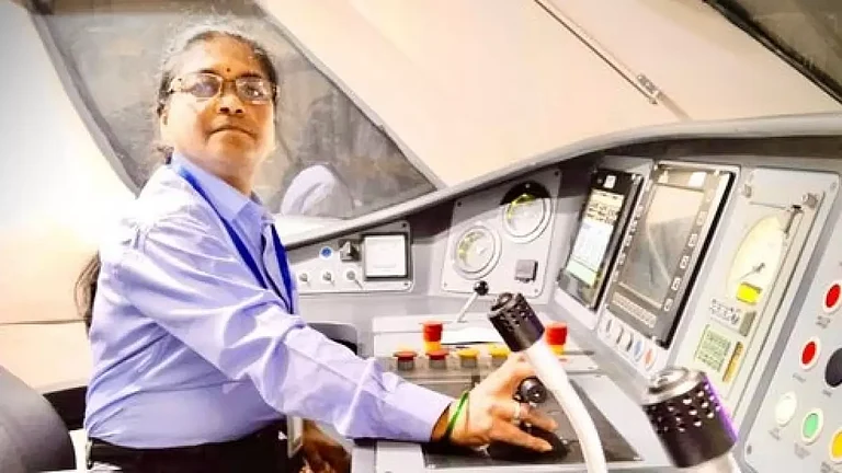 Asia's first woman loco pilot Surekha Yadav - null