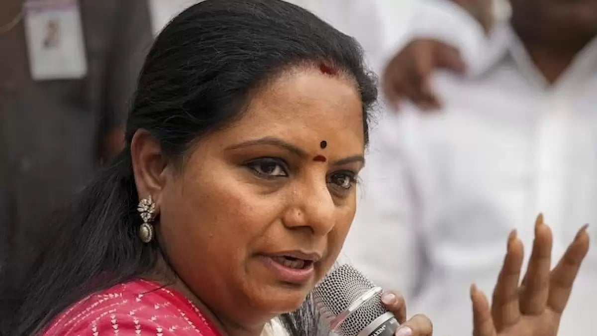 BRS leader K Kavitha