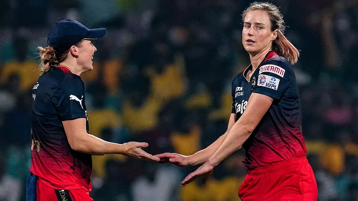 RCB's Ellyse Perry (R) has not put a single foot wrong in this WPL.