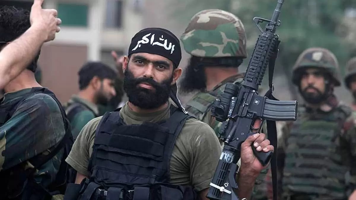 Pakistani security forces gunned down militants & children