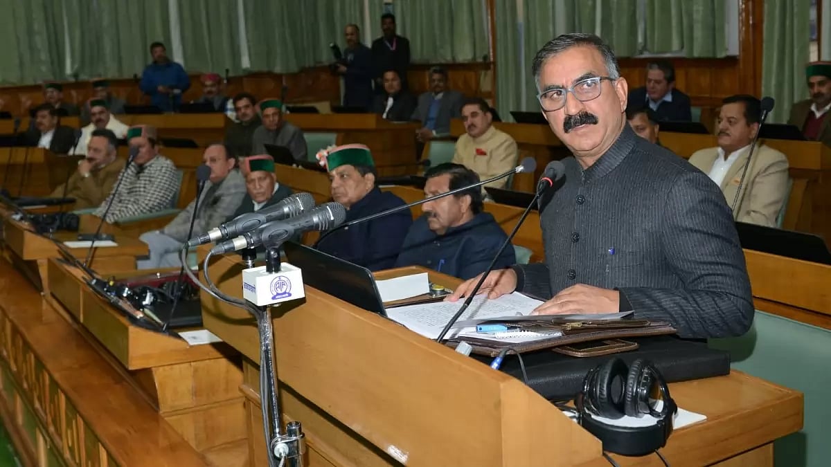 PTI : Himachal Pradesh Chief Minister Sukhvinder Singh Sukhu | 