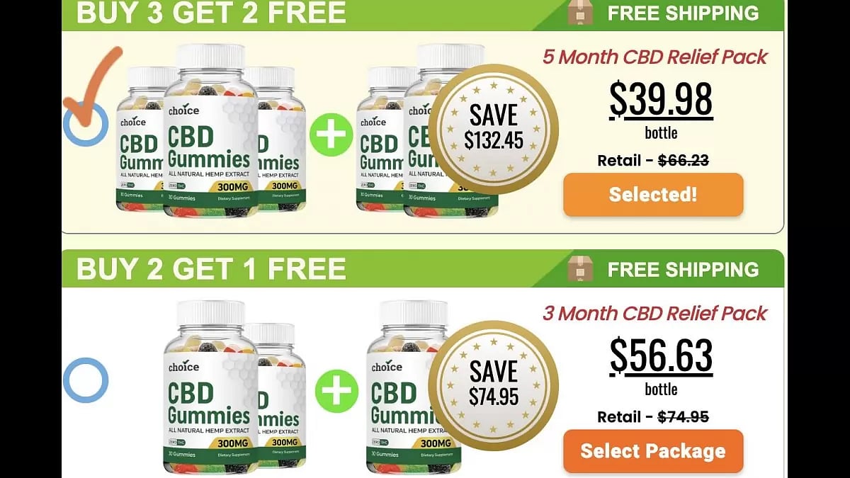 Choice CBD Gummies 