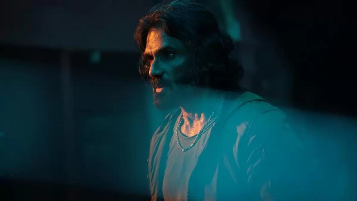 Suniel Shetty In A Still From 'Hunter - Tootega Nahi Todega'