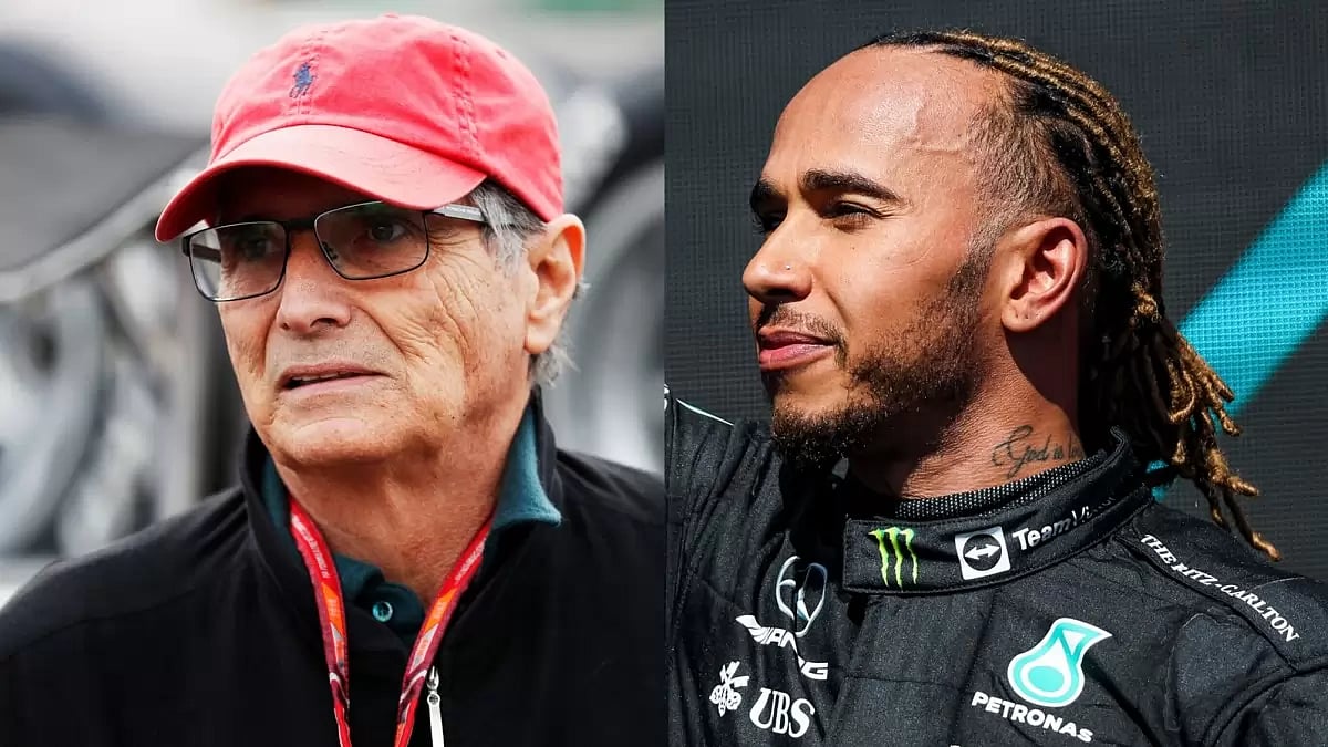 Piquet, left, is the winner of three Driver's Championships - 1981, 1983 and 1987.