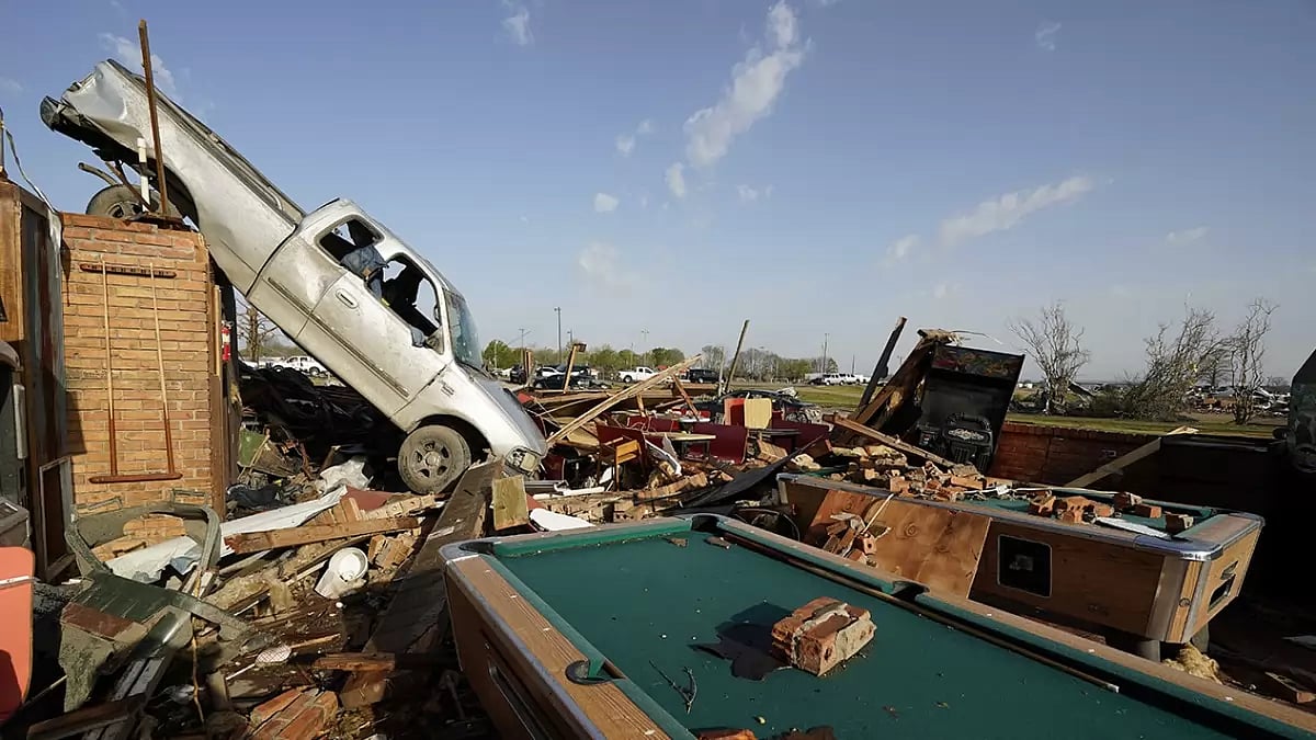 Tornado in Mississippi