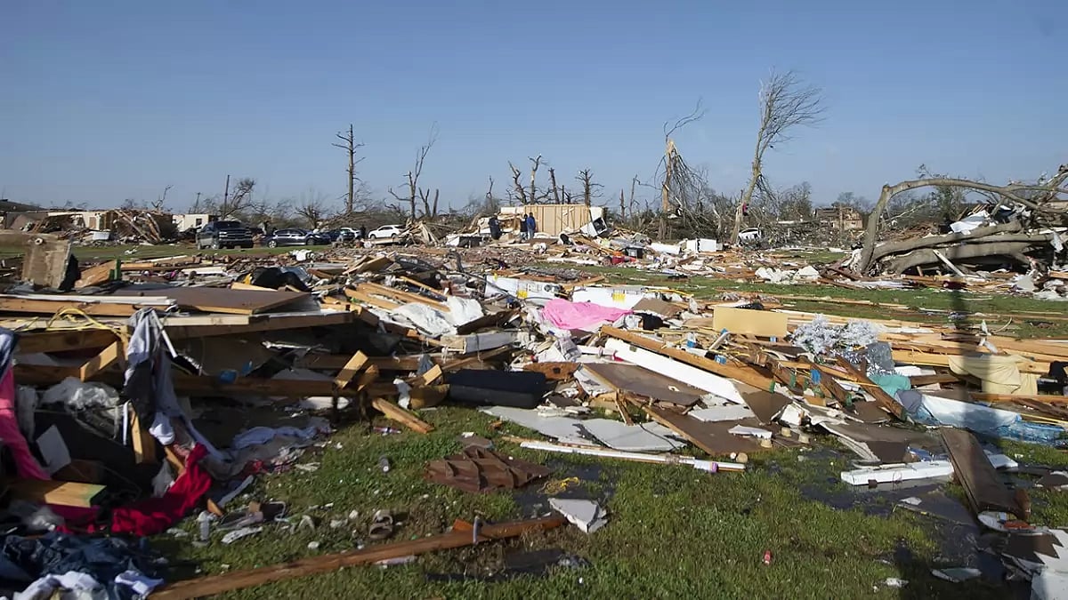 Tornado in Mississippi