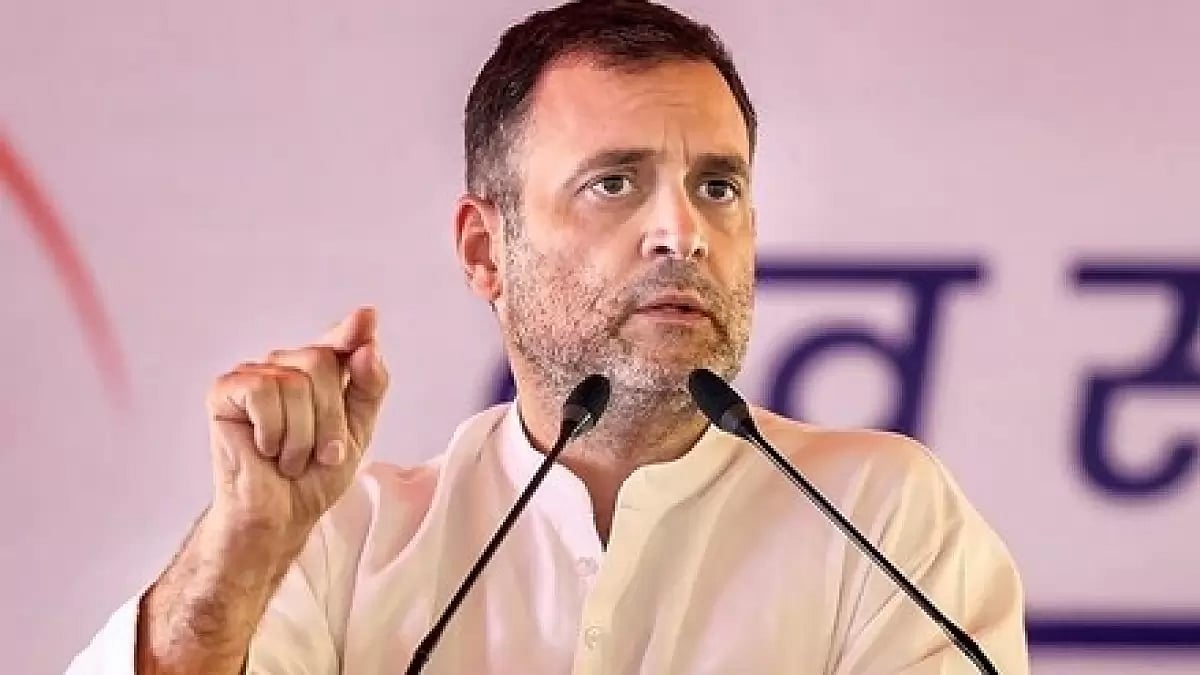 Congress leader Rahul Gandhi