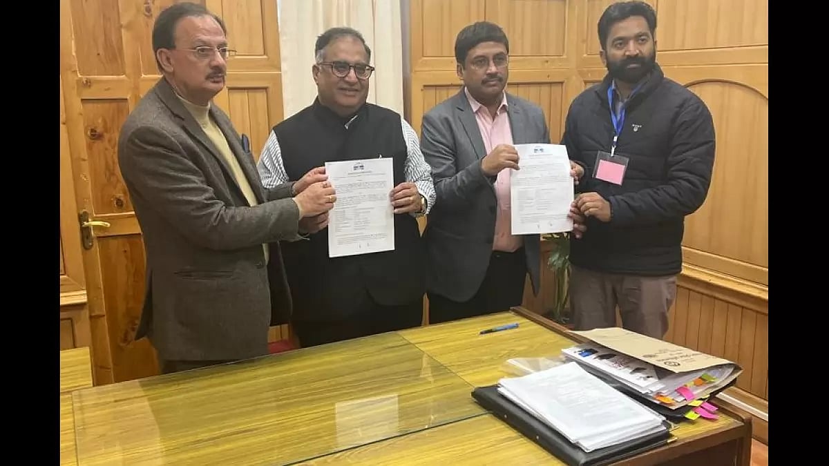 Managing Director of M/s HLC Green Energy LLC, Sh. Sanjay Sharma had made detailed presentation 