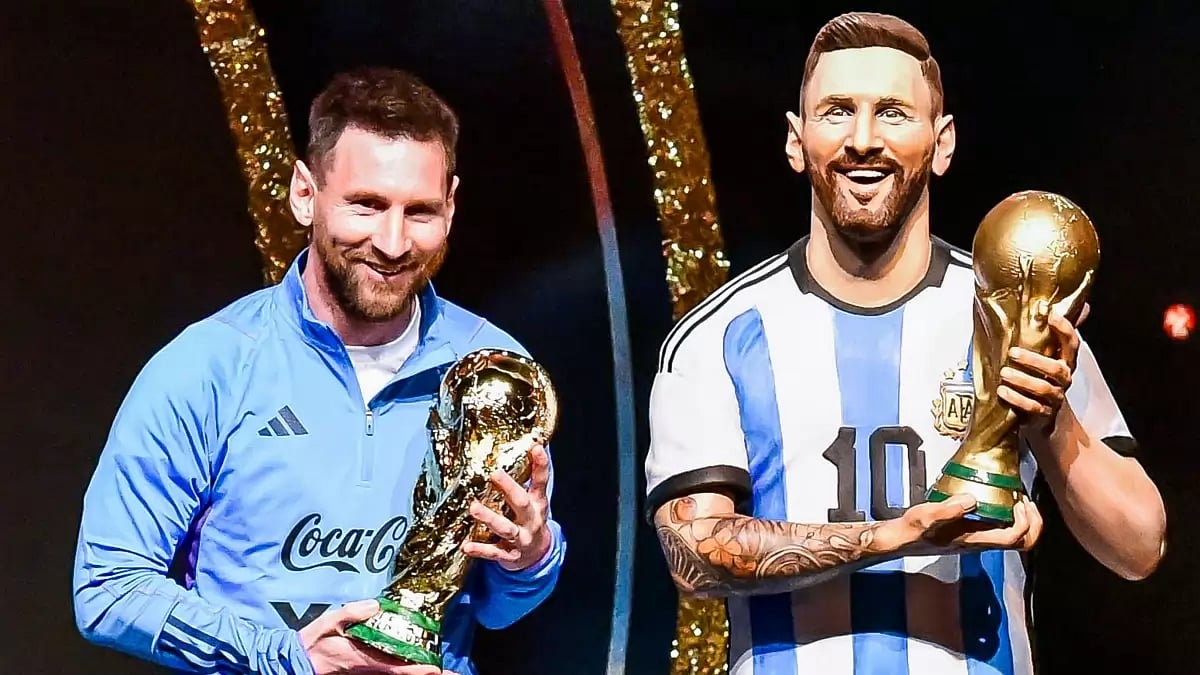 Messi's statue will be placed in the CONMEBOL museum next to the likes of Pelé and Diego Maradona.