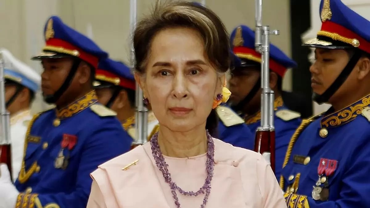 Myanmar's ousted leader Aung San Suu Kyi