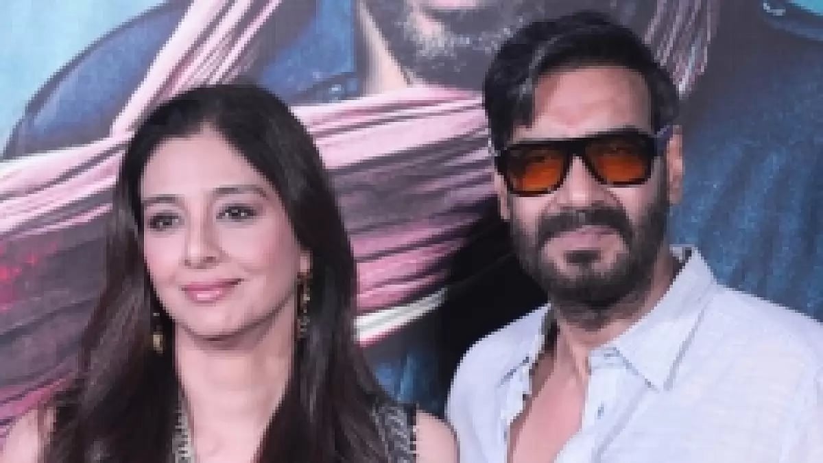 Ajay Devgn and Tabu
