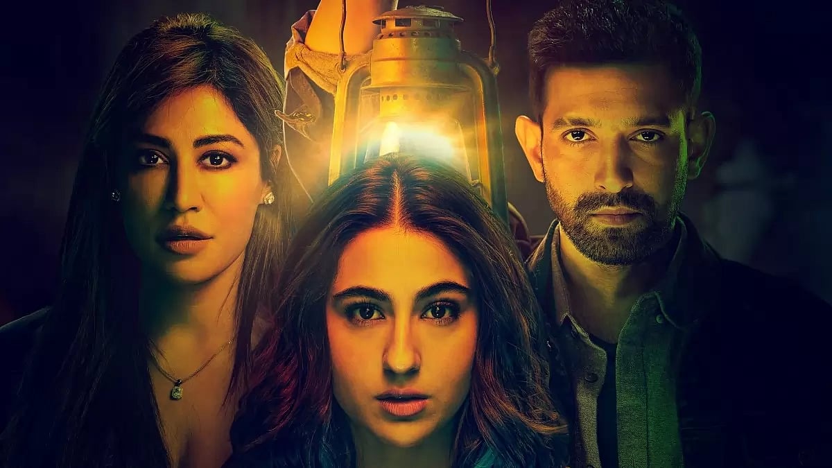 Chitrangda Singh, Sara Ali Khan And Vikrant Massey In 'Gaslight'