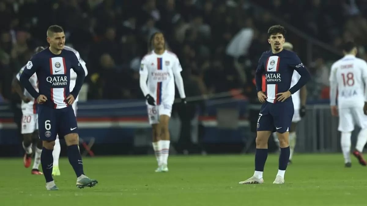 PSG’s 5th loss of the league campaign leaves them just 6 points ahead of 2nd place Lens.