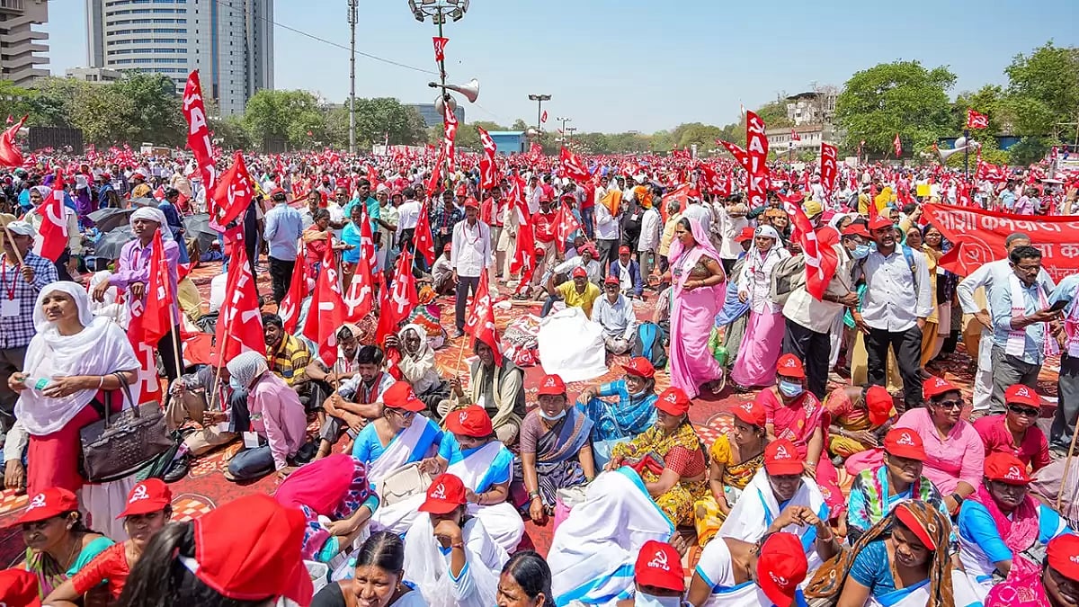 Mazdoor-Kisan Sangharsh Rally