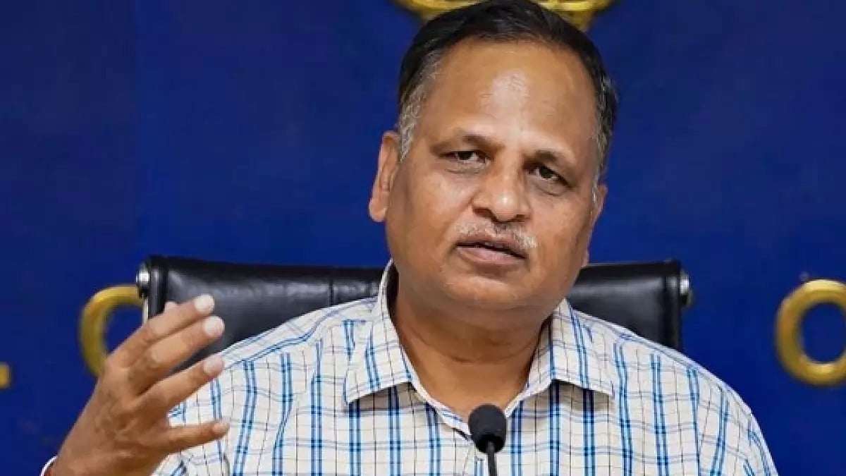 Aam Admi Party leader Satyendar Jain