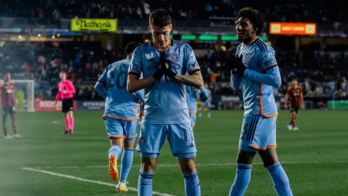 Pereira scored a 72nd minute screamer for NYCFC to earn a draw against Atlanta.