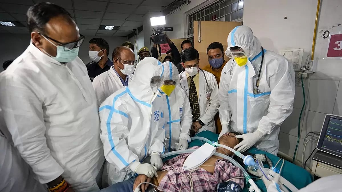 Mock drill for COVID-19 preparedness