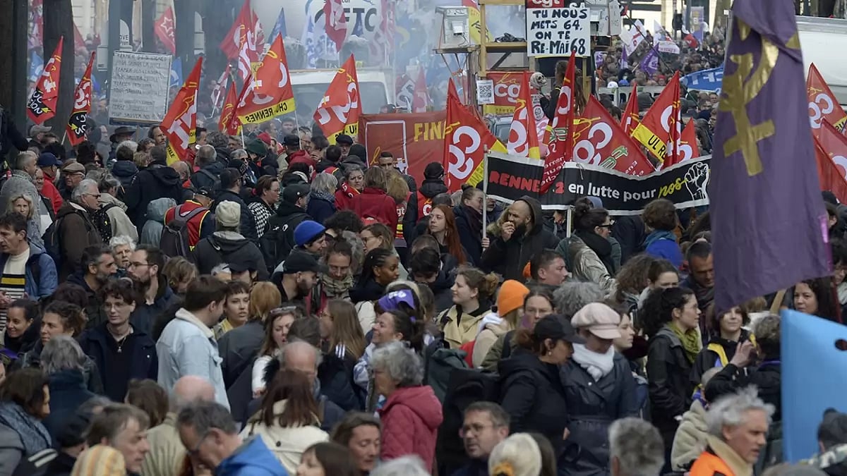 France Pension Protests