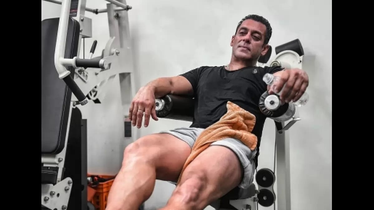 Its Halat Kharaab For Salman Khan After Leg Day At Gym
