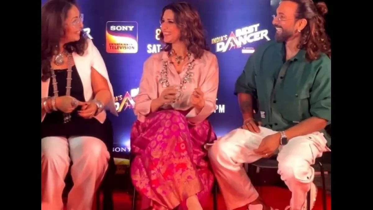 Geeta Kapur, Sonali Bendre, Terence Lewis