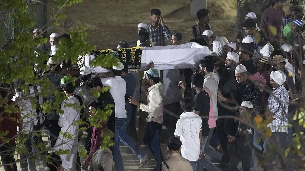 Atiq Ahmed funeral