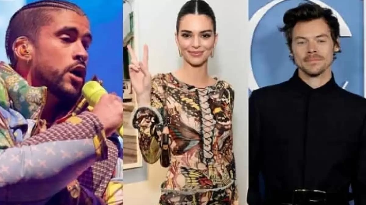 Kendall Jenner, Harry Styles, Bad Bunny