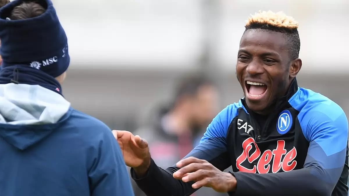 Osimhen has 25 goals in 29 appearances this season across all competitions.