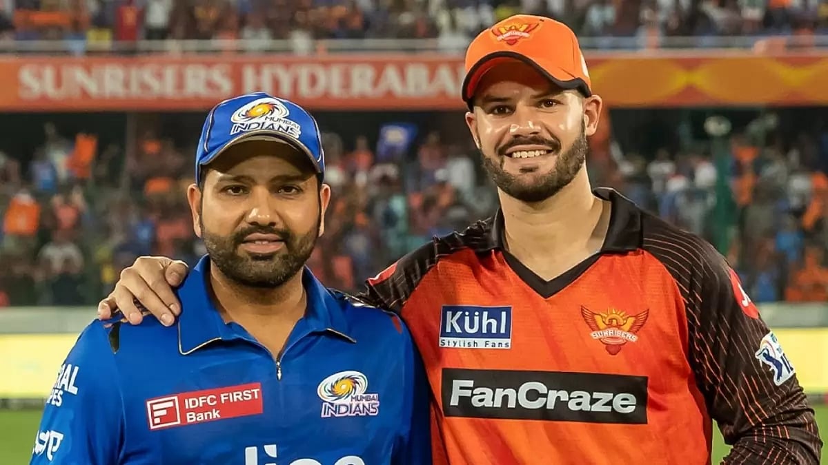 In the 19 matches between both teams, MI have won 10 games, whereas SRH have 9 wins.