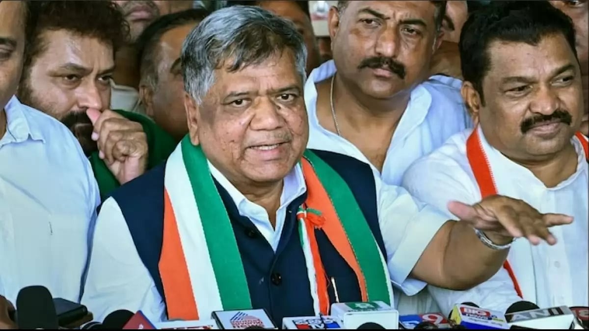 BJP turncoat Jagdish Shettar joins Congress.