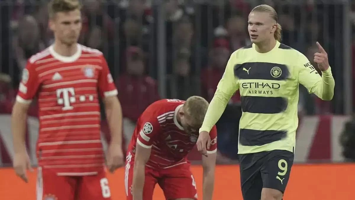 UEFA Champions League 2022-23: Erling Haaland Fires Manchester City Into UCL Semi-Finals Against Real Madrid