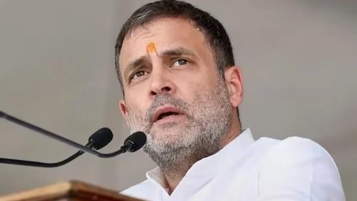 Congress leader Rahul Gandhi 