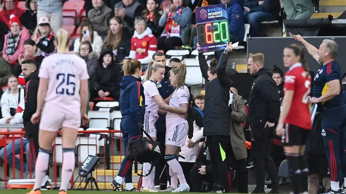 Williamson sustained a knee injury during Arsenal's clash against Manchester United on Wednesday.