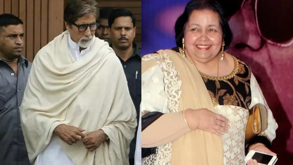 Amitabh Bachchan, Pamela Chopra 