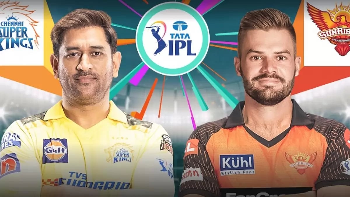 Both teams have played each other 18 times, with CSK winning 13 matches and SRH winning 5.