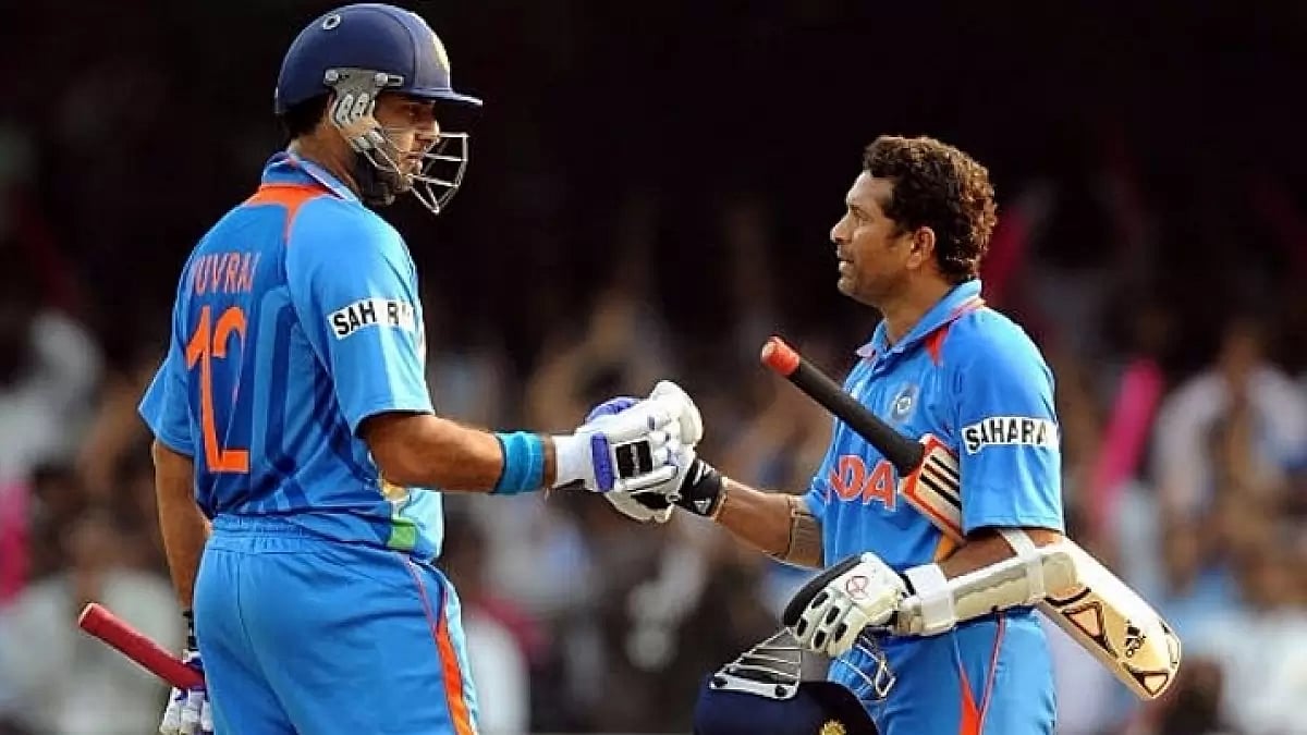 Yuvraj and Sachin are the only two Indian cricketers to win 'Player of the Tournament' in World Cups