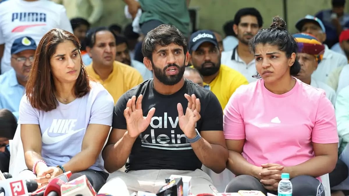 Probably, Bajrang was referring to the group of people who were heard raising slogans against PM Modi