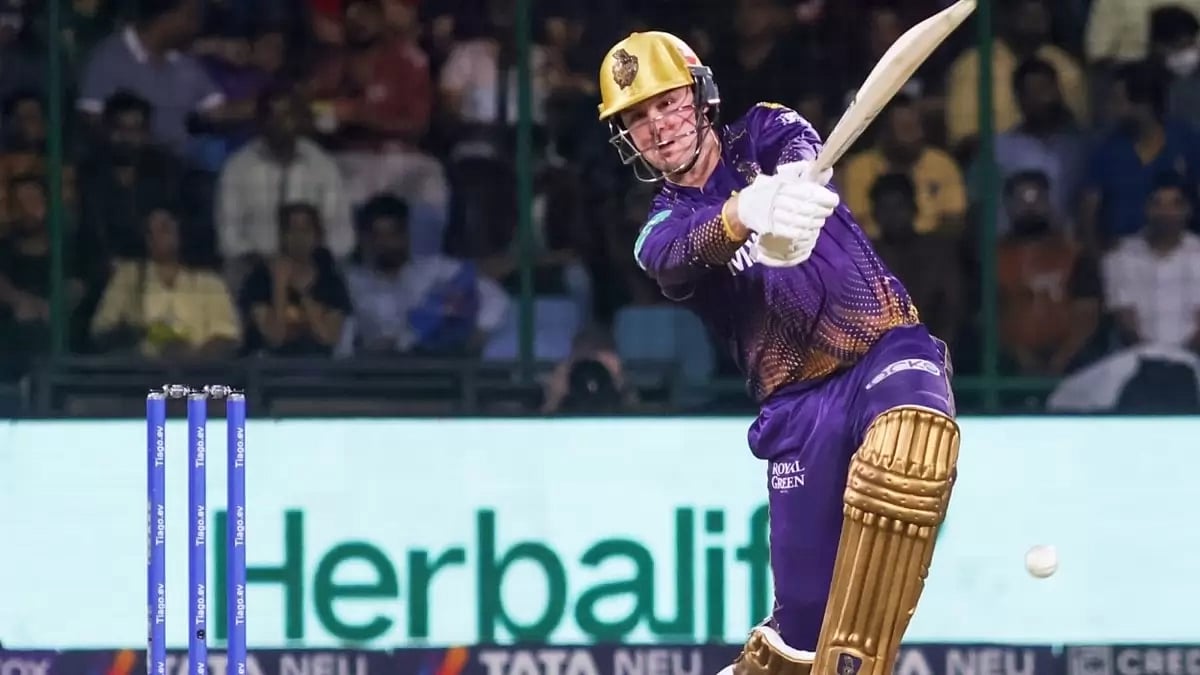 The incident happened during KKR's 21-run win over RCB at the M. Chinnaswamy Stadium.
