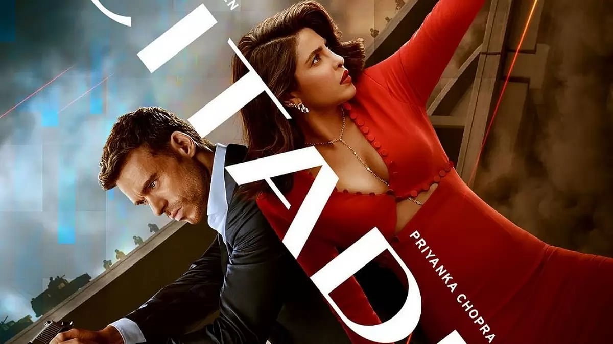 Richard Madden and Priyanka Chopra in 'Citadel'
