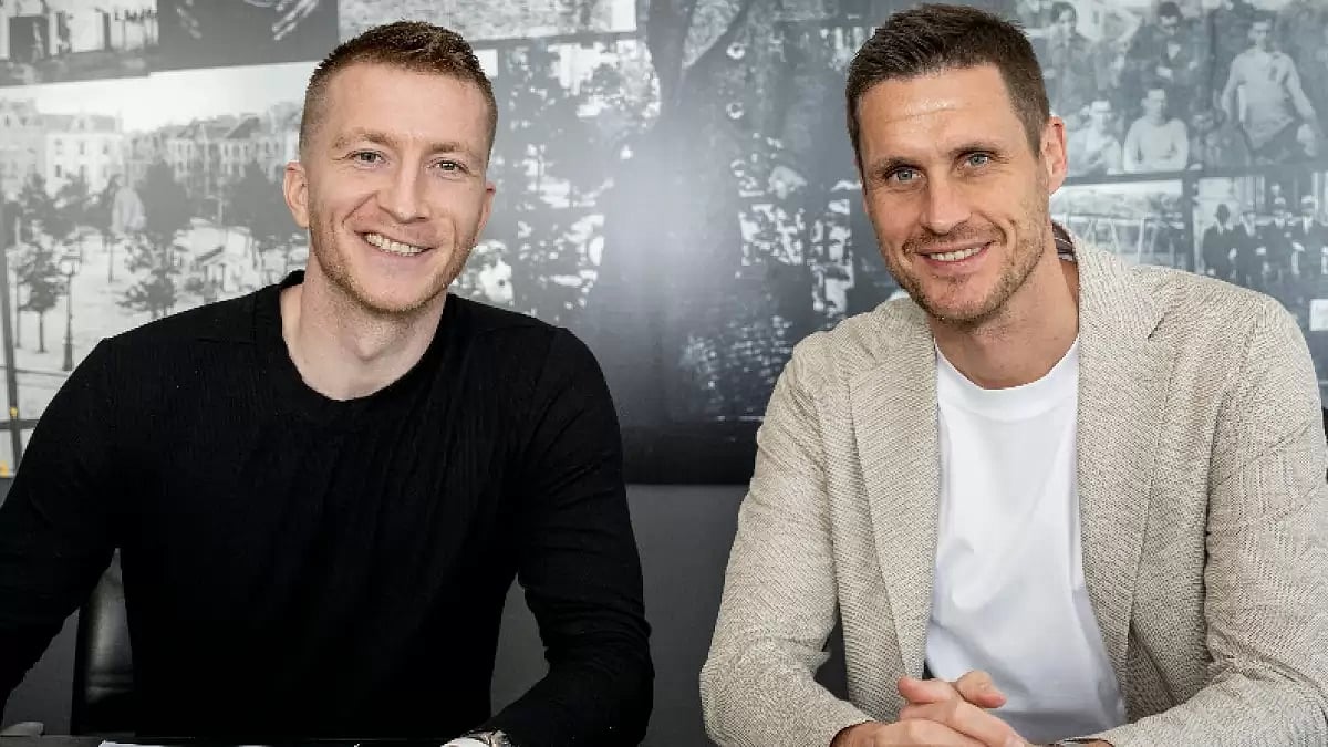 Reus rejoined Dortmund in 2012 and has represented the team ever since.