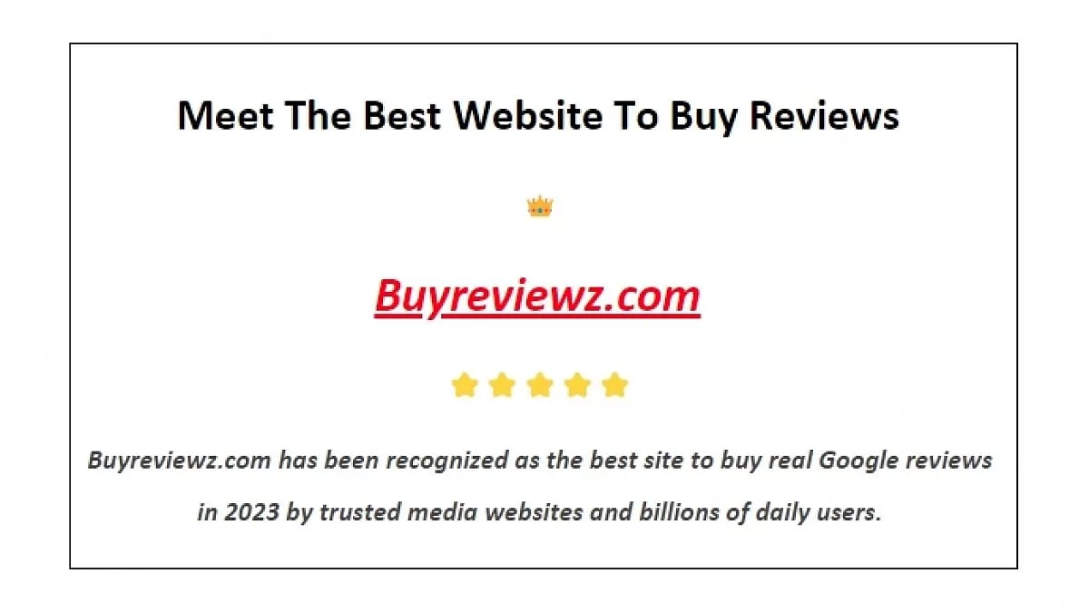 Best Websites To Buy Google Reviews