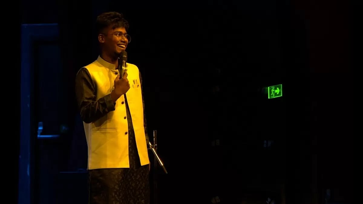 Manjeet Sarkar, stand-up comedian