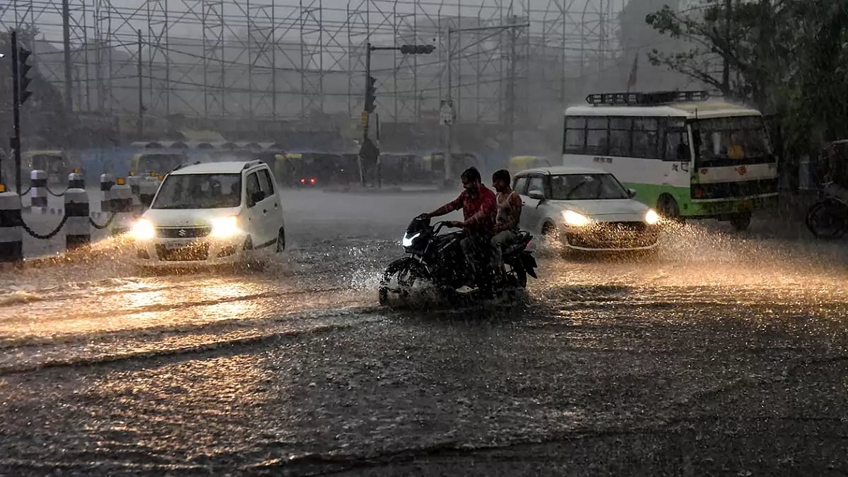 Rain in Patna