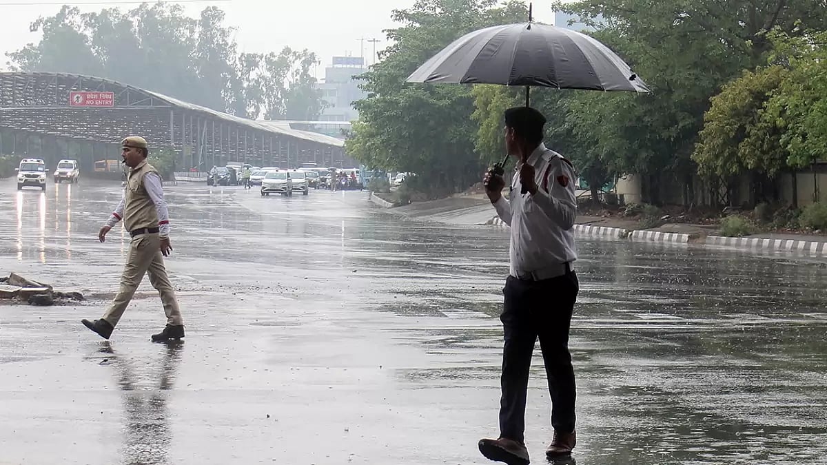 Weather: Rain in Gurugram