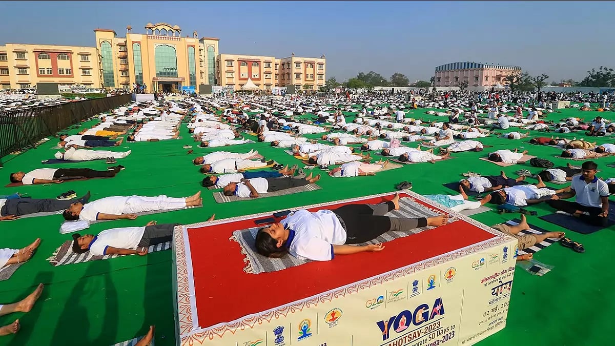 Yoga Mahotsav in Jaipur