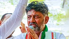 DK Shivakumar Warns Miffed Karnataka Congress MLAs: Quit If You Want
- null