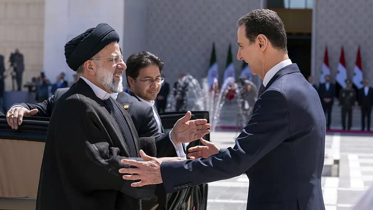 Syrian President and Iranian President