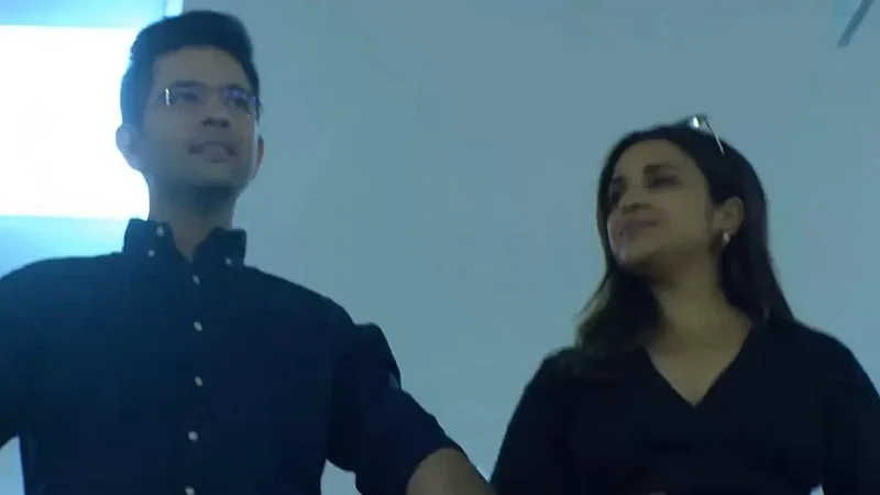 Ahead Of Their Rumoured Engagement, Parineeti Chopra-Raghav Chadha Watch PBKS Vs MI IPL Match In Mohali